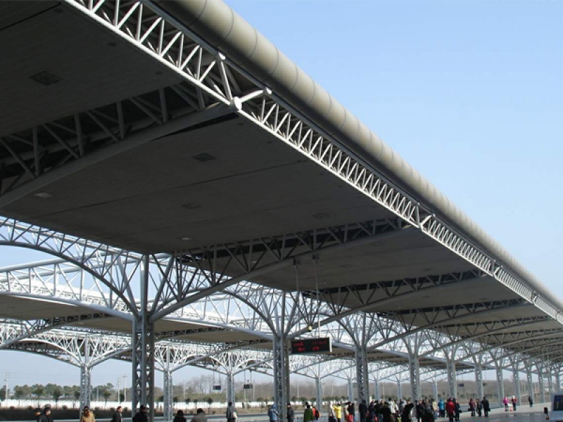 扬州火车站站台工程